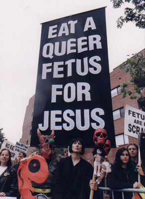 Eat a Queer fetus for jesus